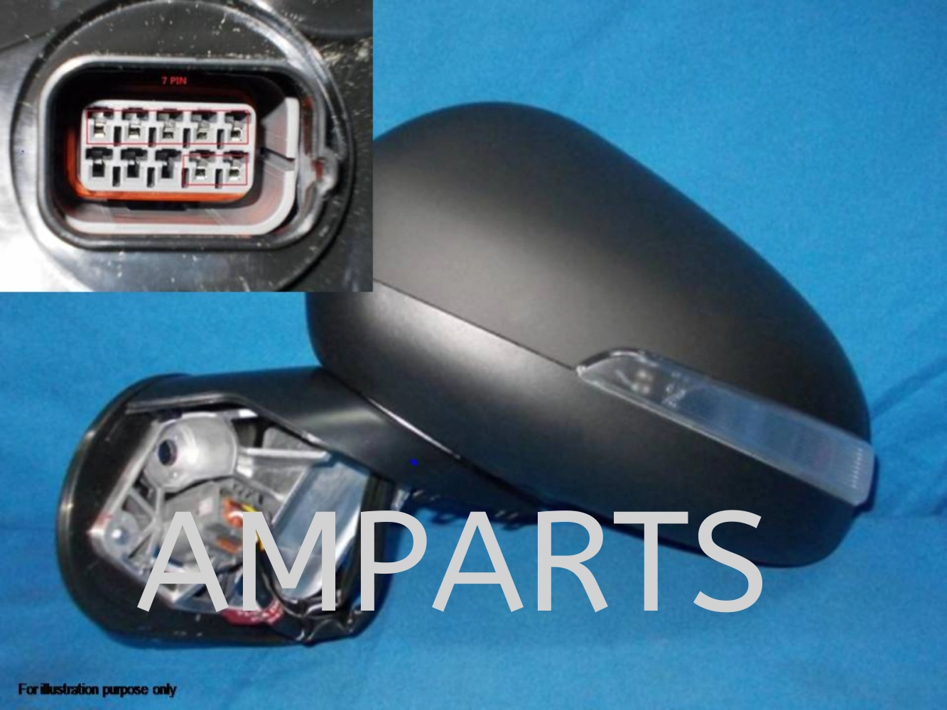 Proton Iriz 2014 Door Mirror 7 Pin = Persona 2016
