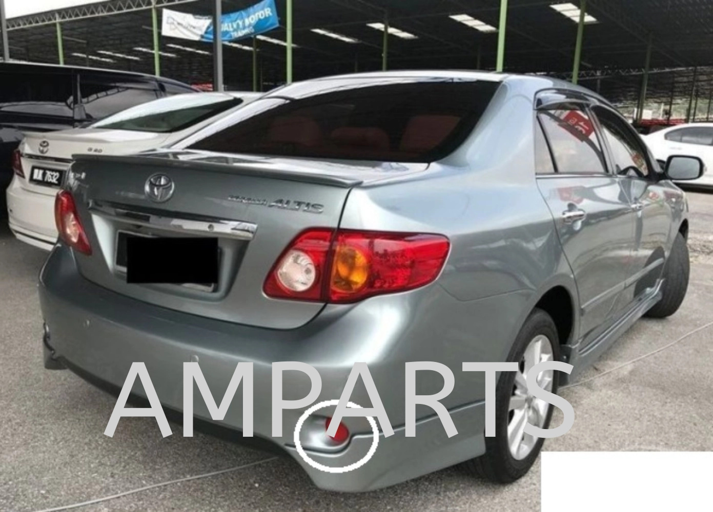 Toyota Altis 2008 Rear Bumper Reflector
