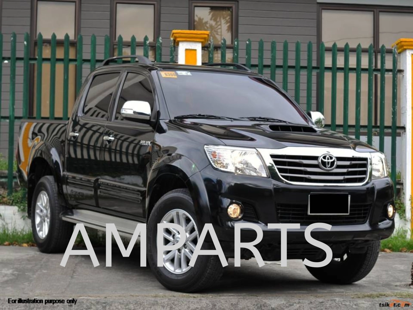 Toyota Hilux 2016 Door Mirror (Auto) 7 Pin