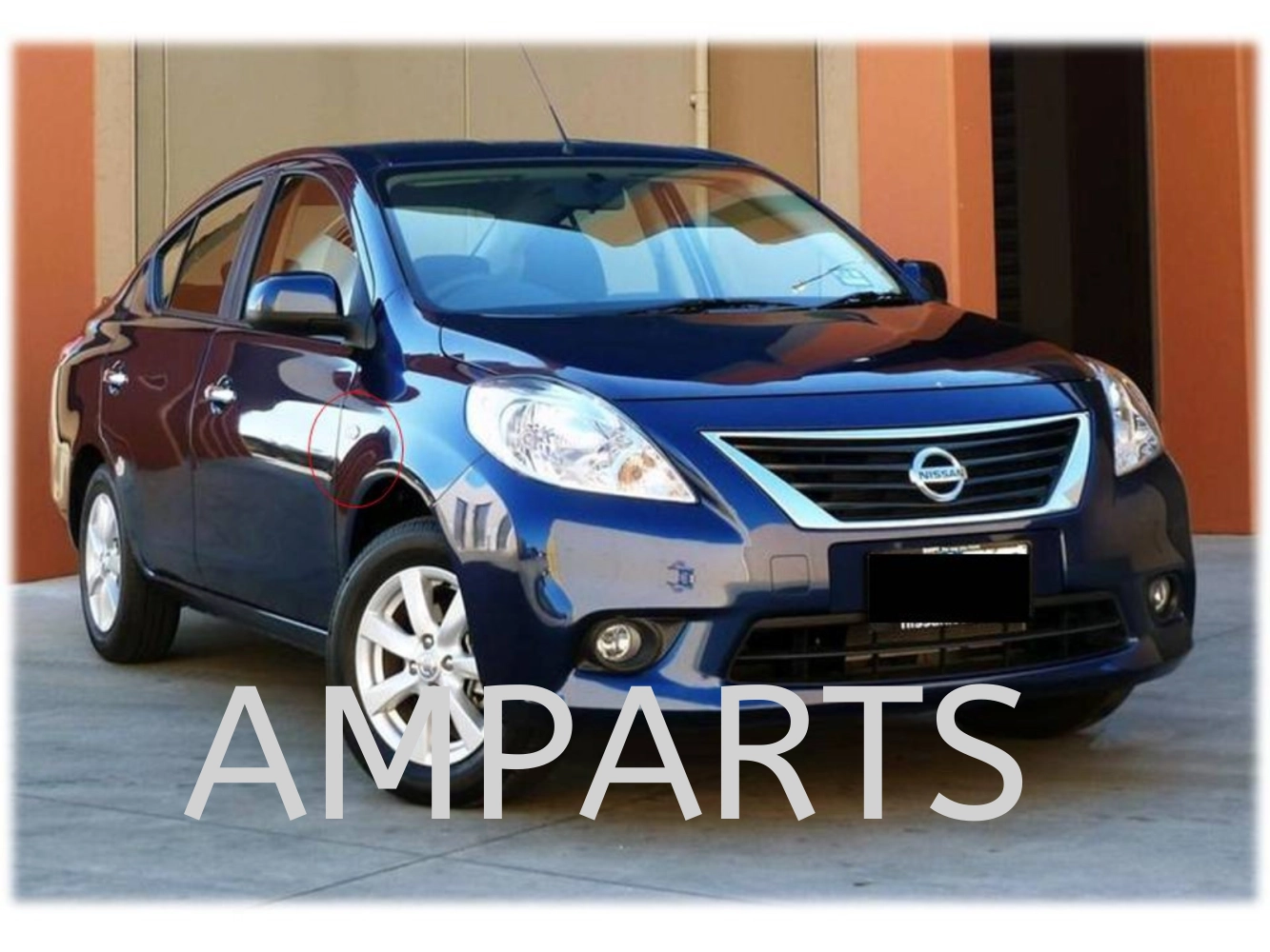 Nissan Almera 2012 Fender Lamp