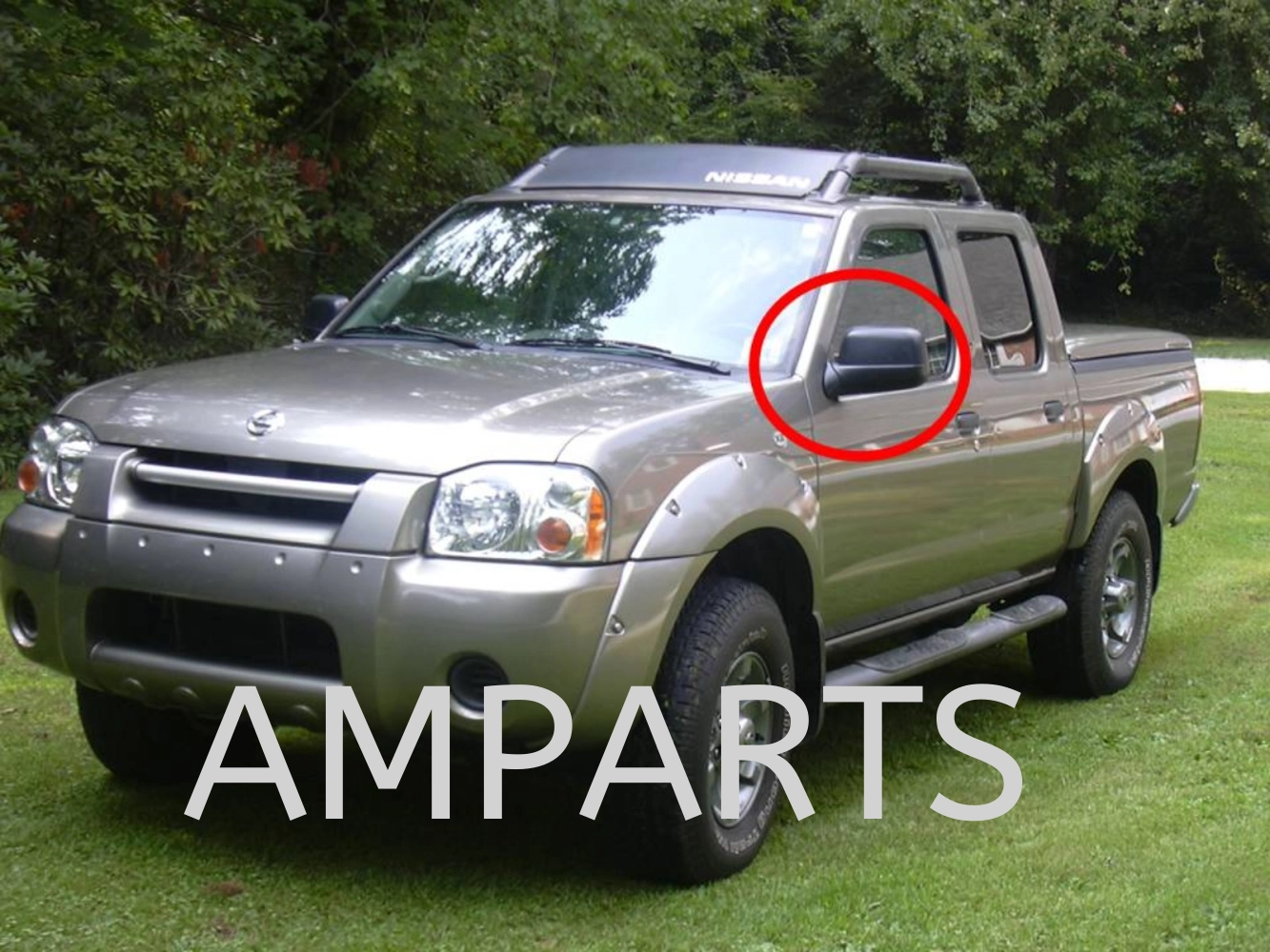 Nissan Frontier 2002 Door Mirror (4 Door) (Manual)