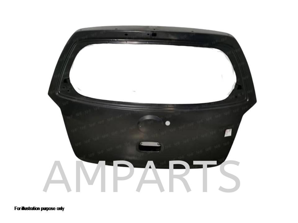 Perodua Axia 2017 SE Rear Boot (Spoiler Hole & Wiper Hole) = Axia 2017