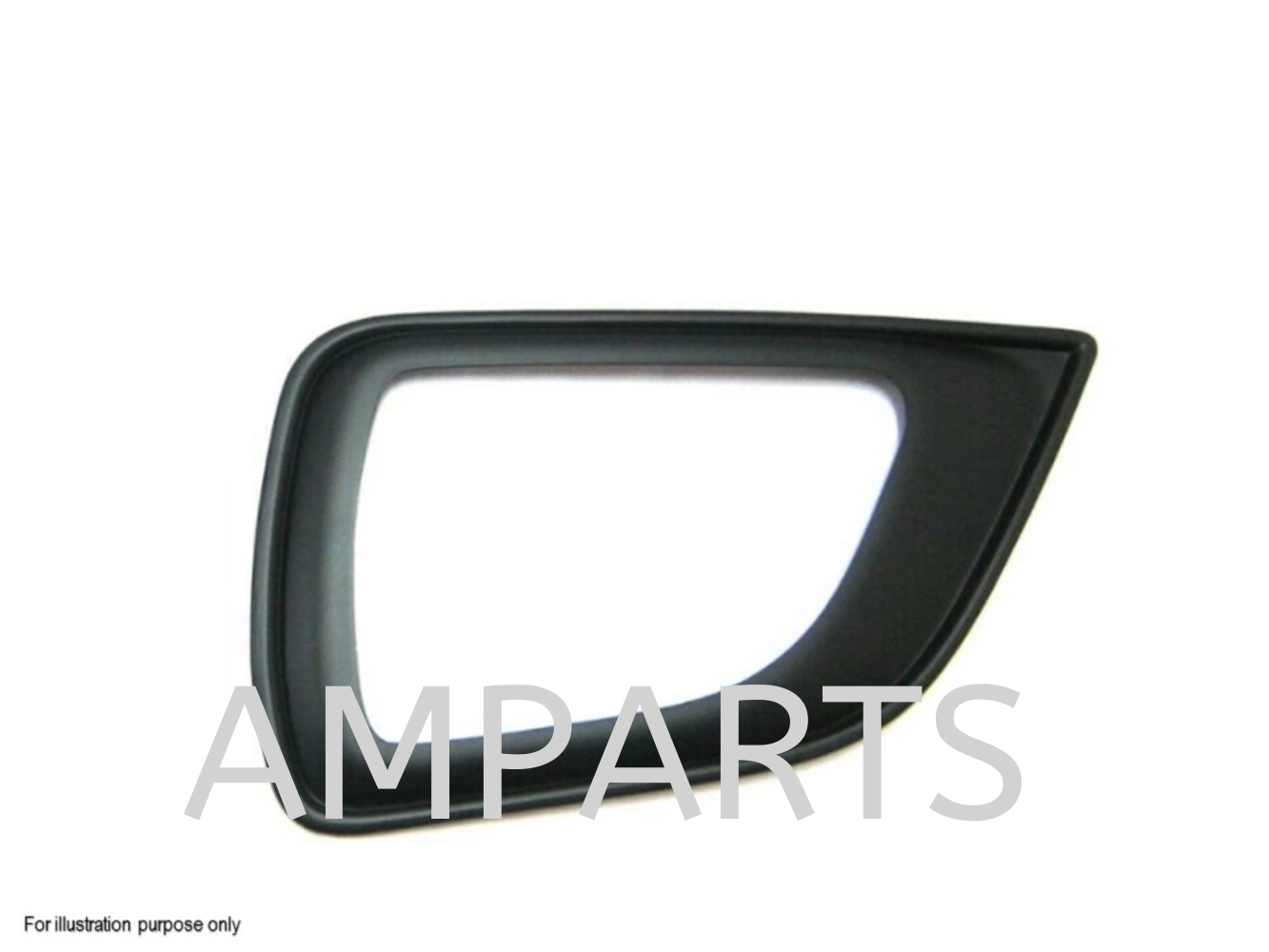 Nissan Navara 2015 2/4Door Sport Light Cover With Hole (Black)