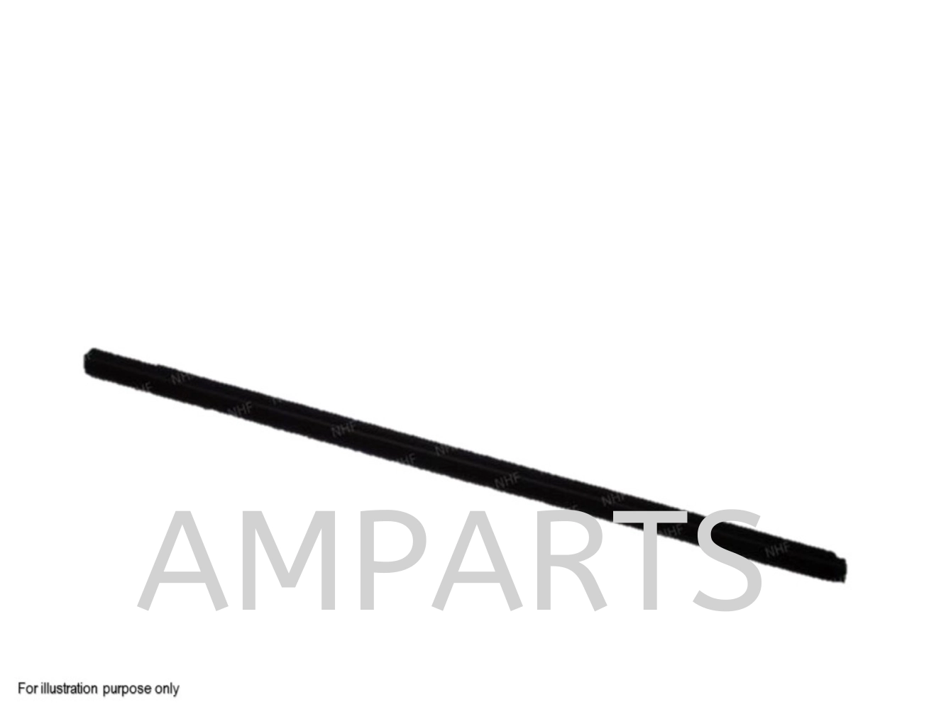 Nissan Sentra 2000 Front Door Glass Outer Molding