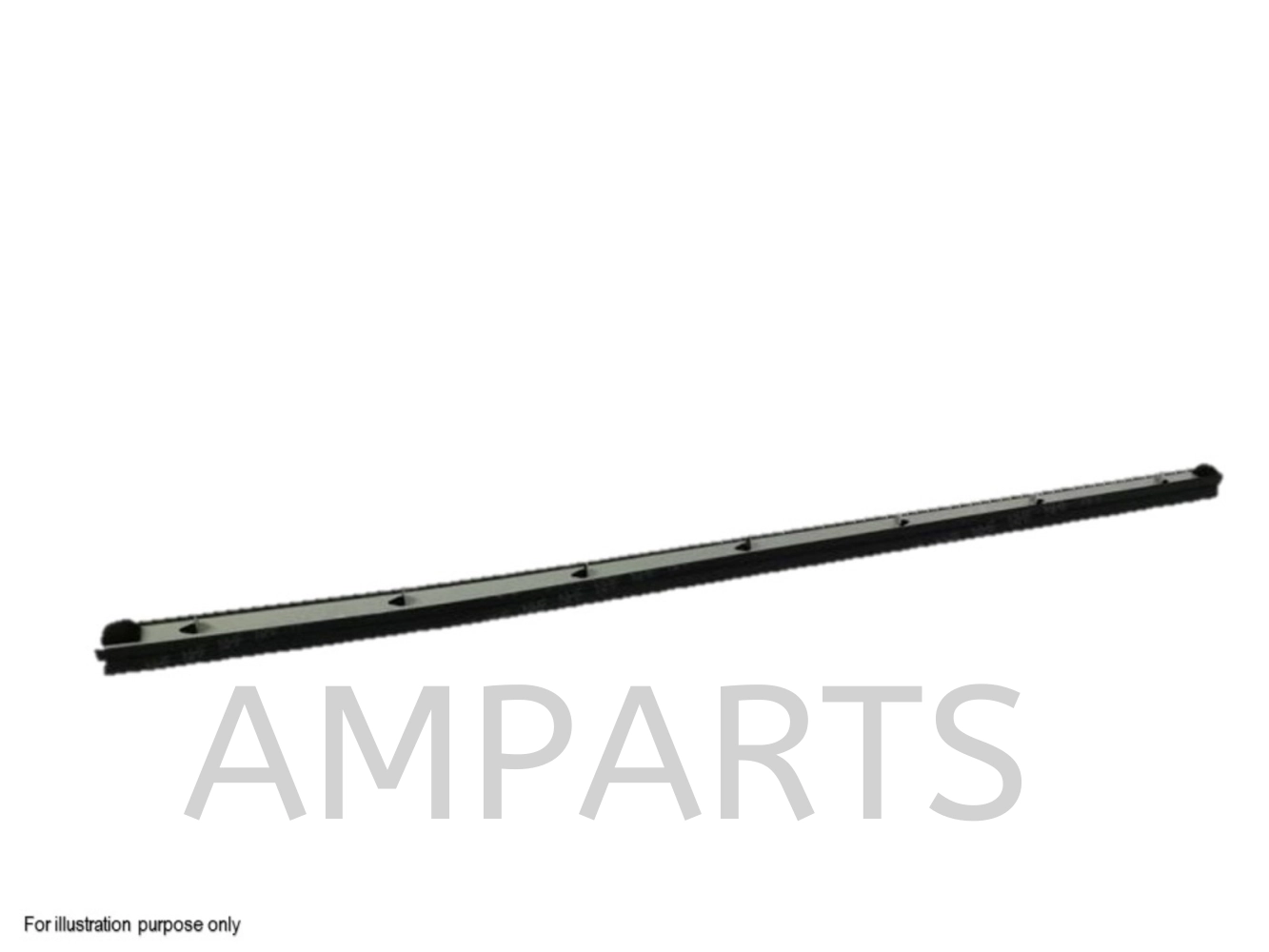 Honda City 2003 Front Door Glass Inner Molding