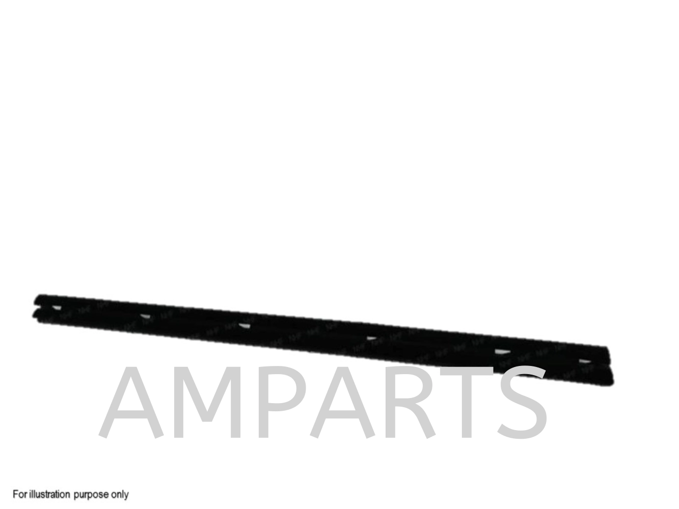 Honda City 2008 Rear Door Glass Inner Molding