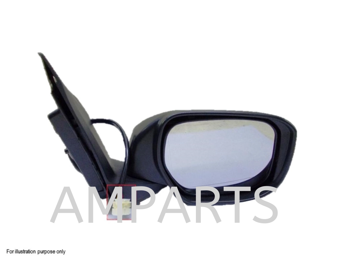 Honda City 2008 Door Mirror With Lamp (Auto) 5Pin