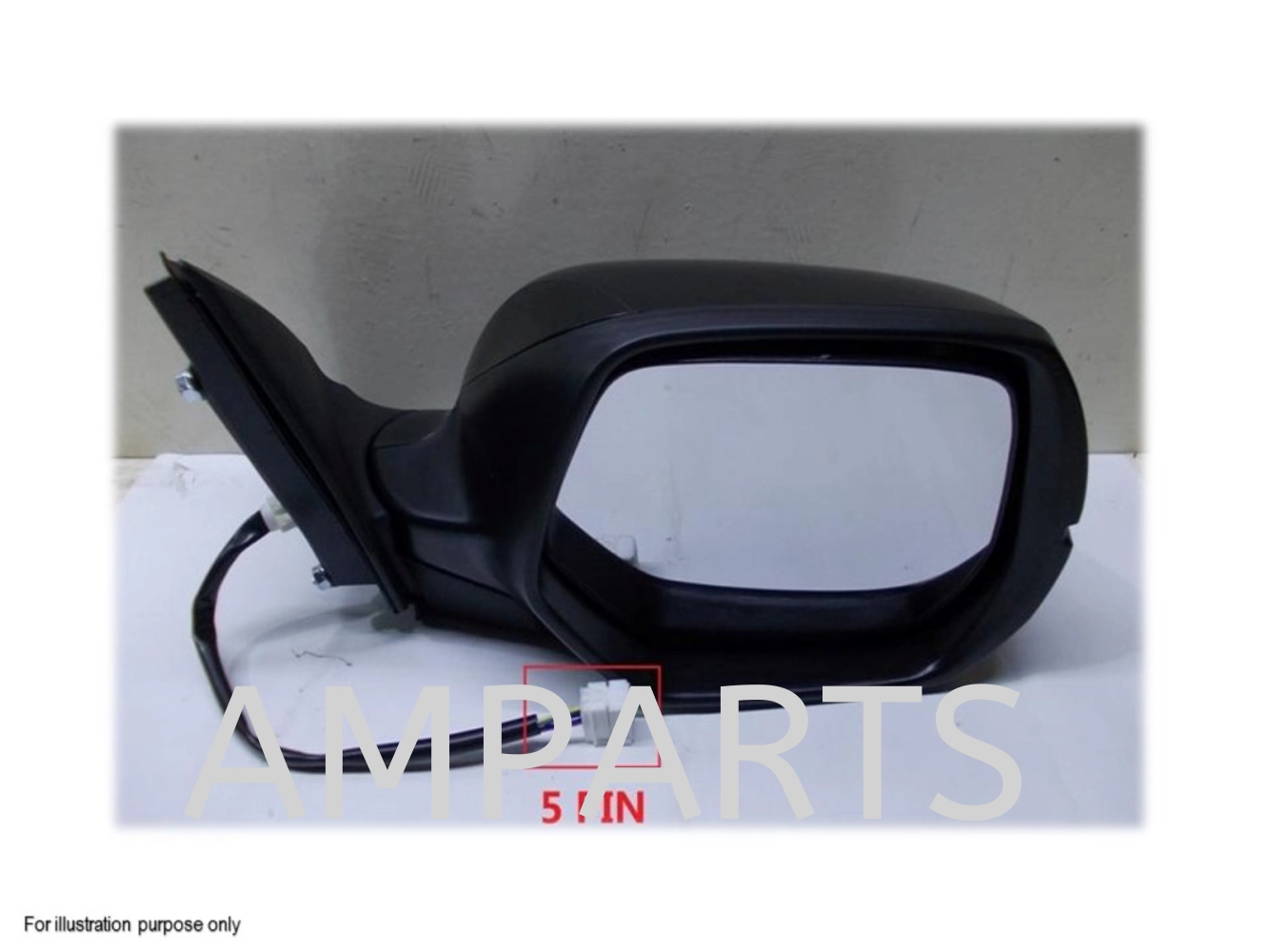Honda CR-V 2015 Door Mirror With Lamp (Auto) 5Pin