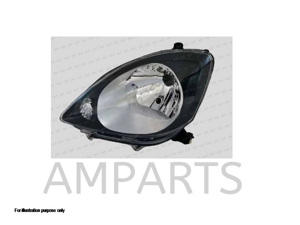 Perodua Viva 2007 Head Lamp (Black) (Left/Right)