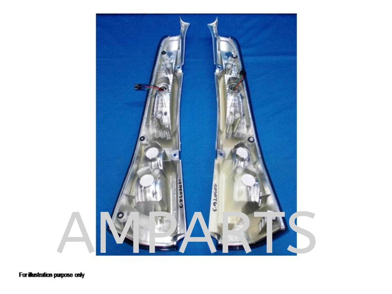 Perodua Viva 2007 Tail Lamp Set (Dark Smoke)