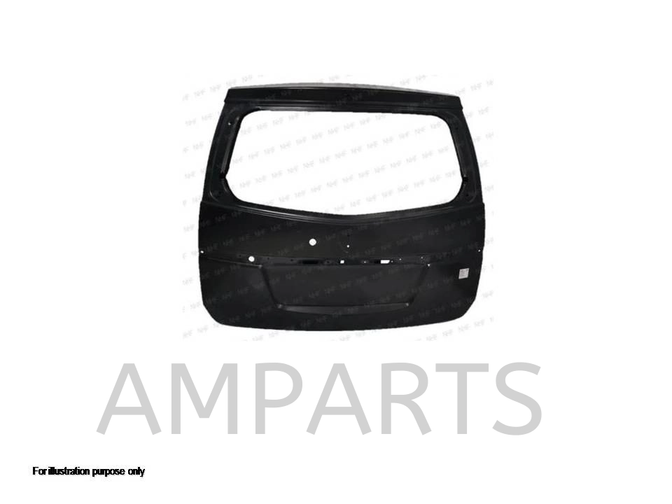Proton Exora 2009 Tail Gate With Spoiler & Wiper Hole