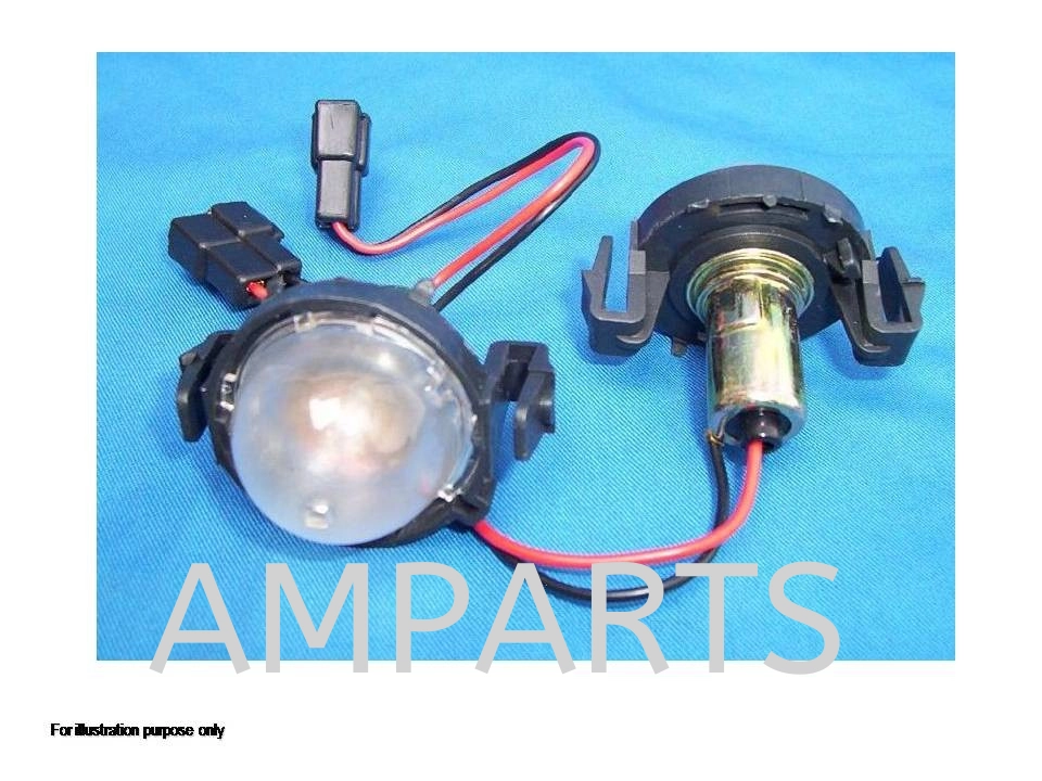 Perodua Kancil 1994 License Lamp Round = Kembara 1998