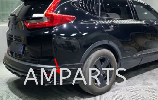 HONDA CR-V 2017 GLOSS BLACK REAR BUMPER LIP