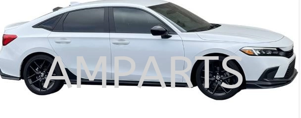 HONDA CIVIC FE 2022 SIDE SKIRTS BLACK